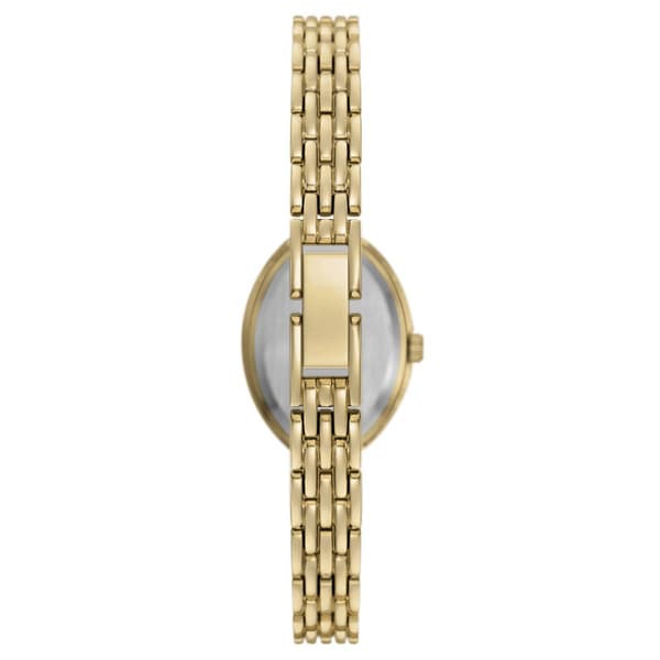 Womens Folio Gold-Tone Watch/Bracelet/Pendant Set - FMDFL2080