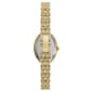 Womens Folio Gold-Tone Watch/Bracelet/Pendant Set - FMDFL2080 - image 2
