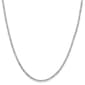 Unisex Gold Classics&#40;tm&#41; 2.25mm. 14k White Gold Flat Figaro Necklace - image 1