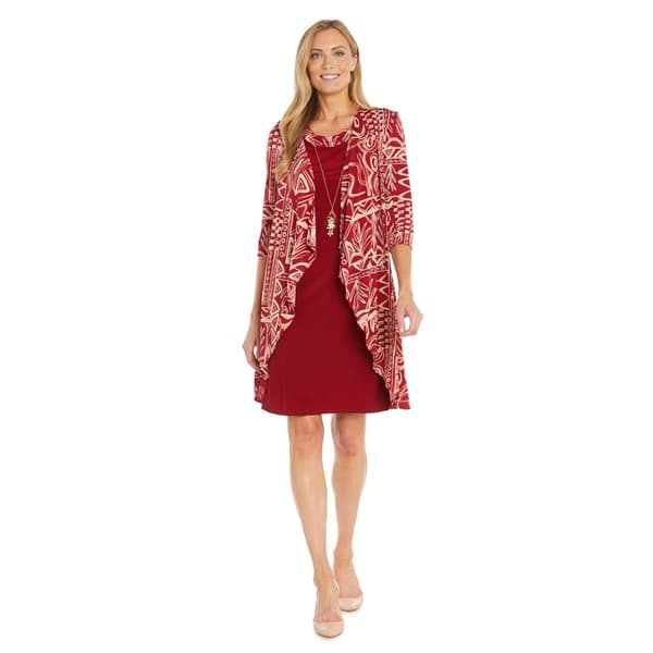 Womens R&M Richards Spring/Daytime Jacket Dress - image 