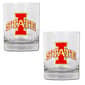 NCAA Iowa State Cyclones 2pc. Rocks Glass Set - image 1