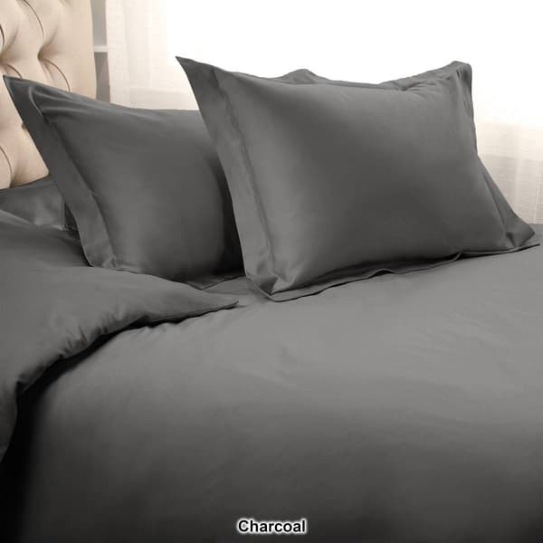 Superior 1200 Thread Count Solid Egyptian Cotton Duvet Cover Set