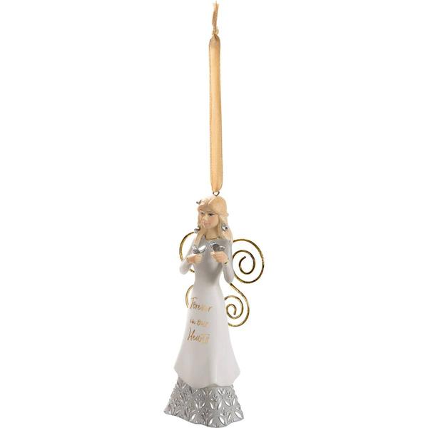Pavilion Angel Holding Butterfly Ornament