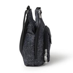 Baggallini Legacy Criss Cross Floral Crossbody