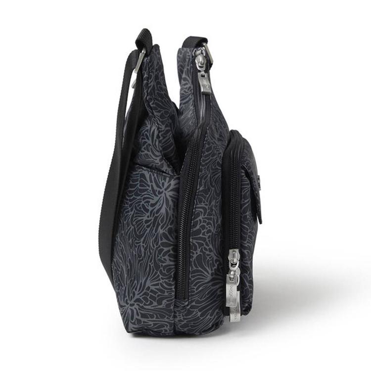 Baggallini Legacy Criss Cross Floral Crossbody