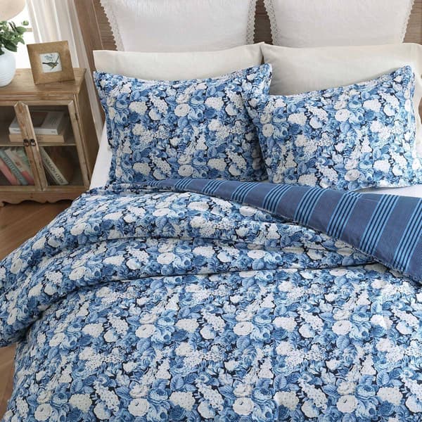 Laura Ashley Sweet Memories Reversible Comforter Set
