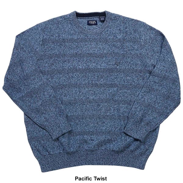 Mens Big & Tall Chaps Crew Neck Sweater