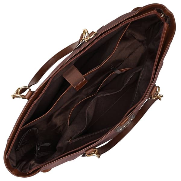 ELLE Eleganza Monogram Weekender Tote Bag