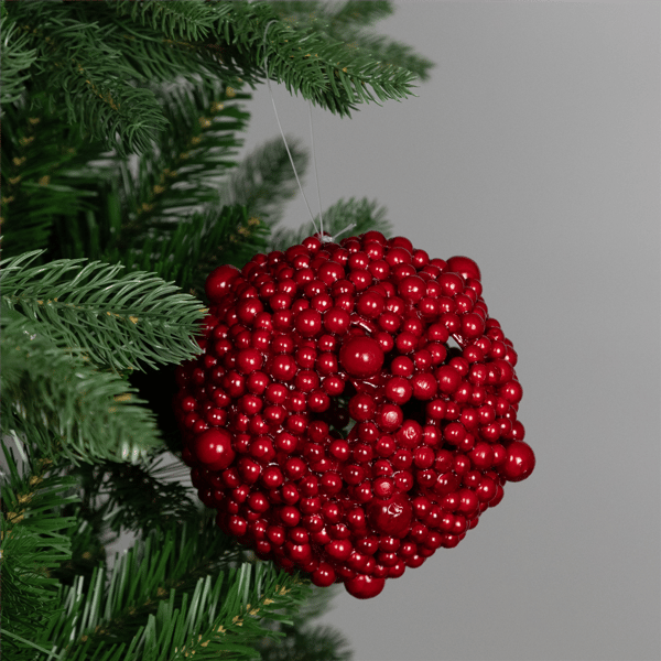 Northlight Shiny Berries Christmas Ball Ornament - 6in.