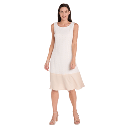 Women R&M Richards Daytime Tea Length Dress