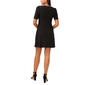 Womens MSK Puff Sleeve Eyelet Ruffle Hem Sheath Dress - image 2