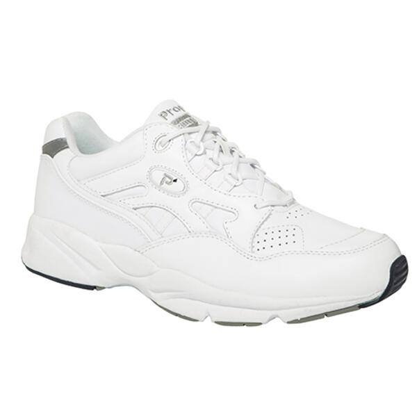 Mens Propet(R) Stability Walker Walking Shoes - White - image 