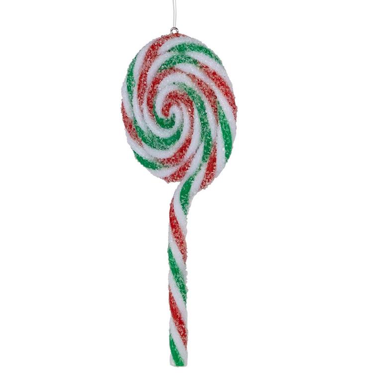 Northlight Seasonal 6ct. Multicolor Frosted Lollipop Ornaments