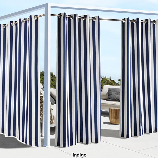 Seascapes Stripe Indoor/Outdoor Grommet Pair