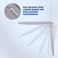 Ivation Wall Mounted Fold Down Iron Board w/ Removable Cover - image 2
