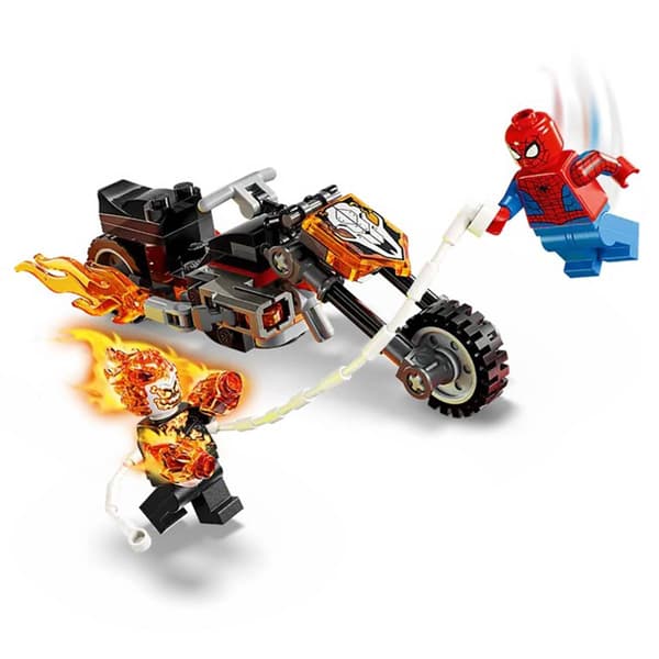 LEGO® Marvel Spider Man vs Ghost Rider Motorcycle Building Kit