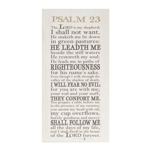 Artisan Home Psalm 23 Canvas Wall Decor - image 