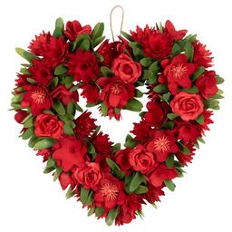 Northlight Seasonal Artificial Valentine''s Day Heart Wreath