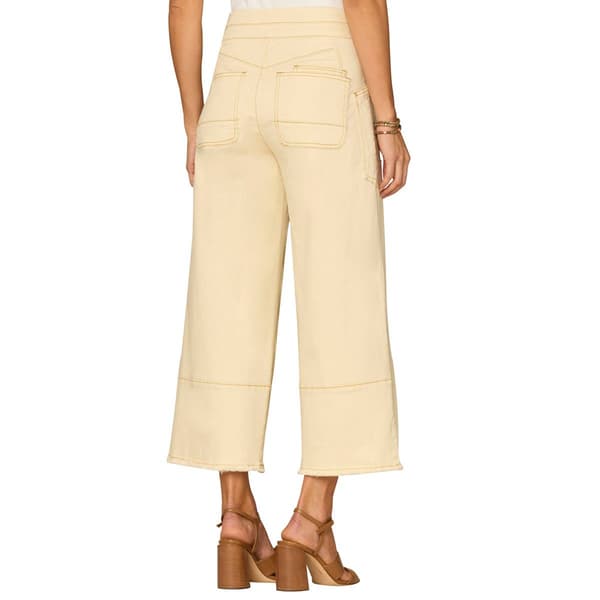 Petite Democracy “Ab”solution® Skyrise Glider Crop Wide Leg Jeans