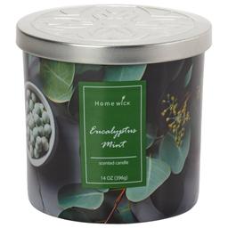 Homewick 3 Wick Eucalyptus Mint Jar Candle