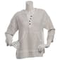 Womens Robert Louis 3/4 Sleeve Neck Kangaroo Pouch Sweater - image 1