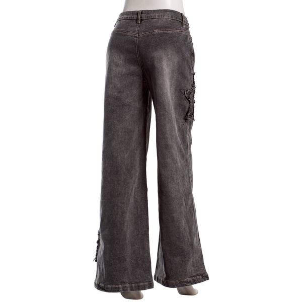 Juniors Madden Girl Star Patch Loose Fit Jeans