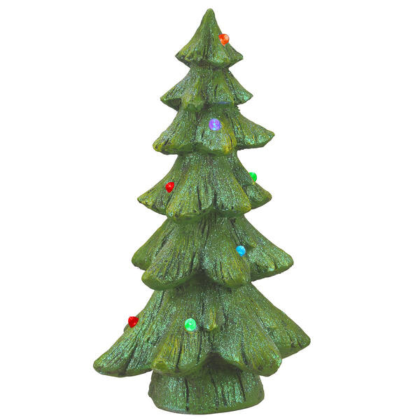 National Tree 22in. Lighted Ceramic Christmas Tree - image 