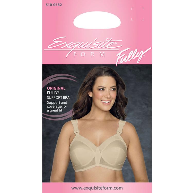 Womens Exquisite Form Fully® Original Wirefree Support Bra