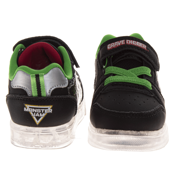Little Boys Monster Jam Boys'' Sneakers With Green Details