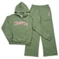 Girls (4-6x) Champion(R) Fleece Lined Hoodie w/ Wide Leg Pants Set - image 1
