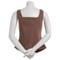 Juniors 21 Saints Ponte Square Neck Button Front Vest - image 2