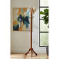 Casual Contemporary Living Solid Acacia Hall Tree Coat Rack - image 7