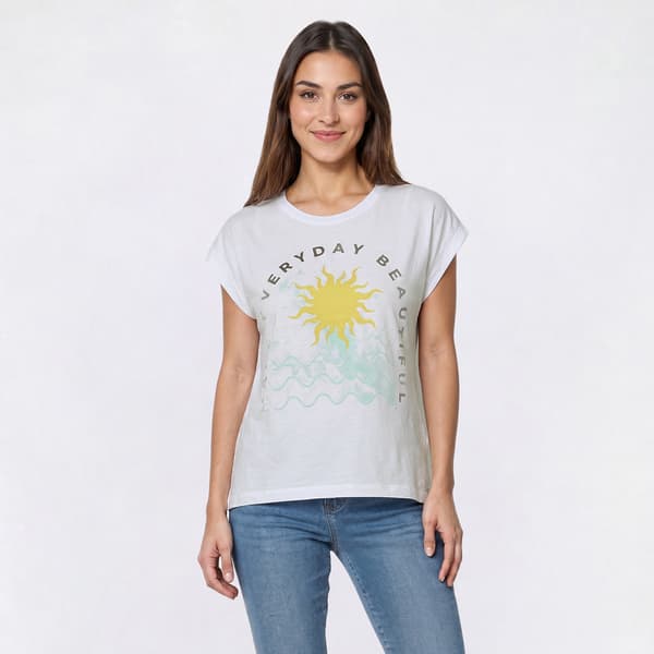 Womens Bare Your Soul By Sweet Soul Everyday Beautiful Tee - image 
