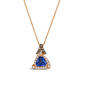 Le Vian(R) Triangle Blueberry Tanzanite(R) Strawberry Gold(R) Pendant - image 1