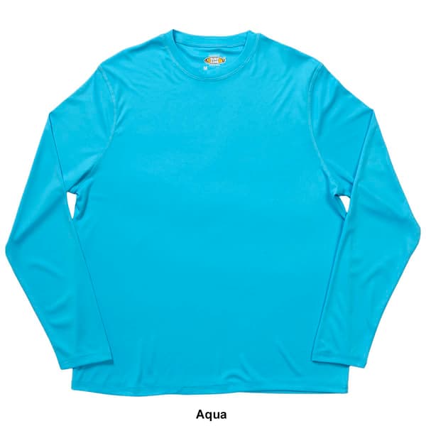 Young Mens SURFZONE&#174; Solid Long Sleeve Rash Guard