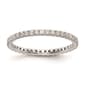 Pure Fire 14kt. White Gold Lab Grown Diamond Eternity Band - image 2