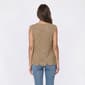 Plus Size Kasper Sleeveless Allover Floral Crochet Blouse - image 2