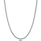 Mens Lynx Stainless Steel Acrylic Coated Box Chain Necklace - image 5