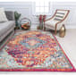 Rugs America&#8482; Hailey Rosy Peach Abstract Vintage Area Rug - image 2