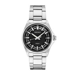 Mens Seiko Essentials Stainless Steel Quartz Watch - SUR505