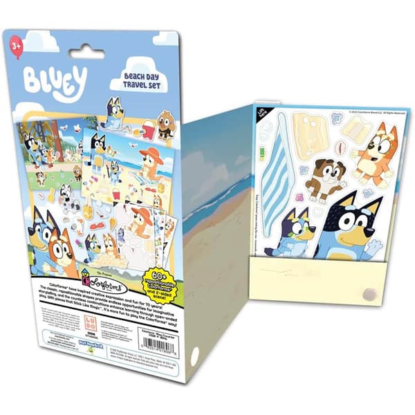Bluey Colorforms Travel Set