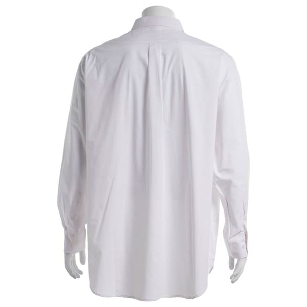 Mens Big & Tall Preswick & Moore® Stretch Dress Shirt - White