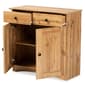 Baxton Studio Lauren Modern Wood 2-Door Buffet Kitchen Cabinet - image 2