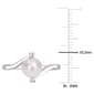 Gemstone Classics™ Pearl & Sapphire Bypass Ring - image 4