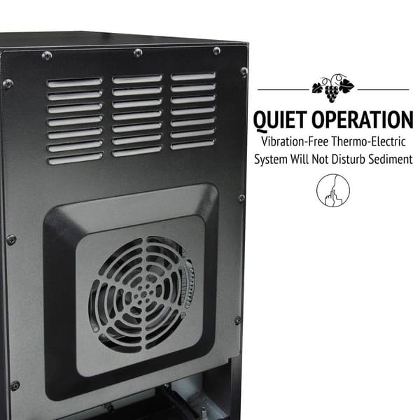 Ivation 8 Bottle Thermoelectric Quiet Wine Cooler