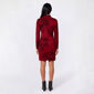 Juniors Madden Girl Floral Jacquard Mock Neck Mini Sweater Dress - image 3