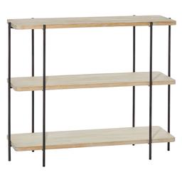 9th & Pike(R) Rectangular Wood 3-Tier Console Table
