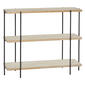 9th & Pike&#40;R&#41; Rectangular Wood 3-Tier Console Table - image 1