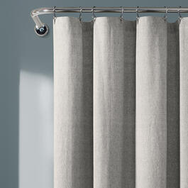 Lush Décor® Nantucket Yarn Dyed Tassel Fringe Shower Curtain