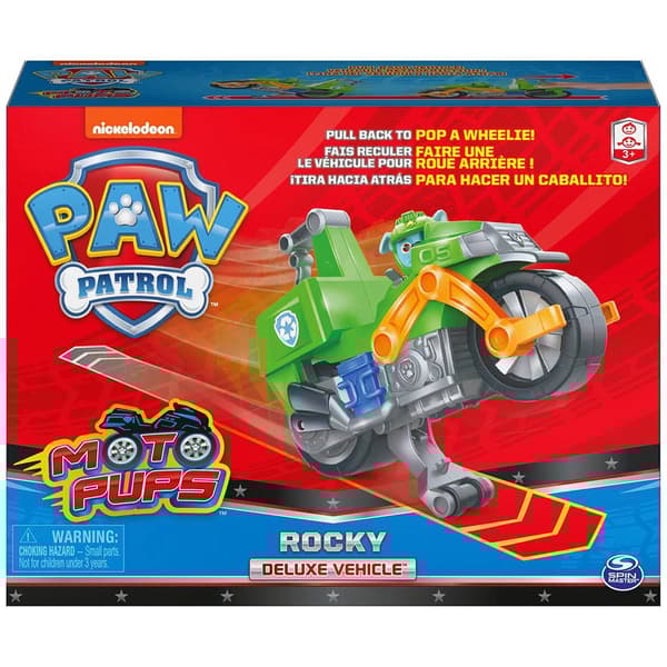 Spin Master&#8482; Paw Patrol Moto Pups Rocky''s Deluxe Pull Back